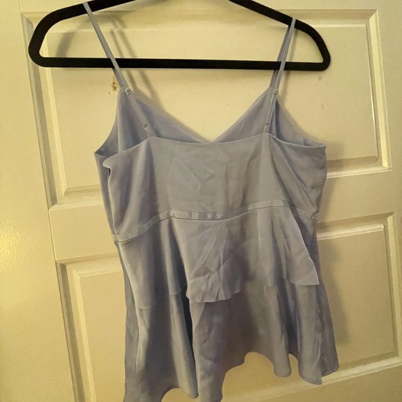 SOLD: NOT ON POSHMARK -  Banana Republic Purple Layered Top - Picture 4 of 6